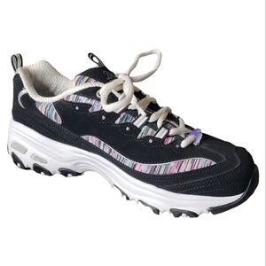 Skechers D' Lites Memory Foam Running Walking Gym Working Athletic Sneakers 9.5